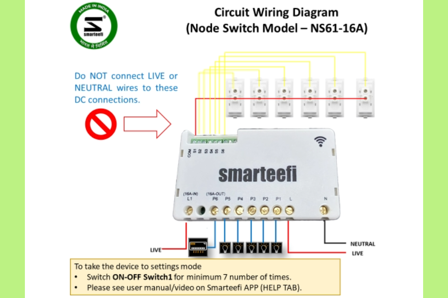 Wiring-NS61-16A-STD